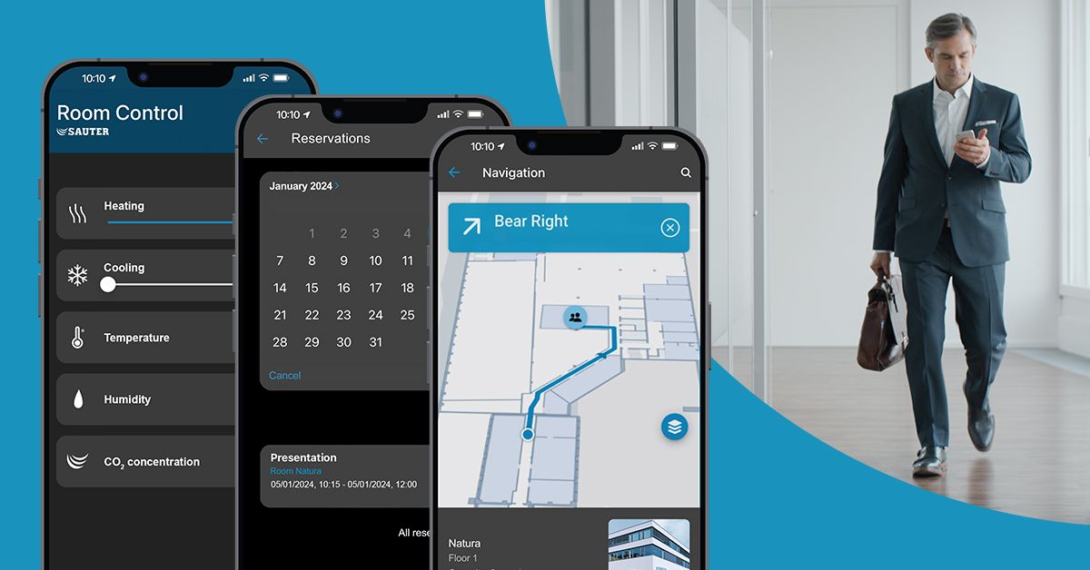 Mobile Building Services 3.0 avec navigation en intérieur