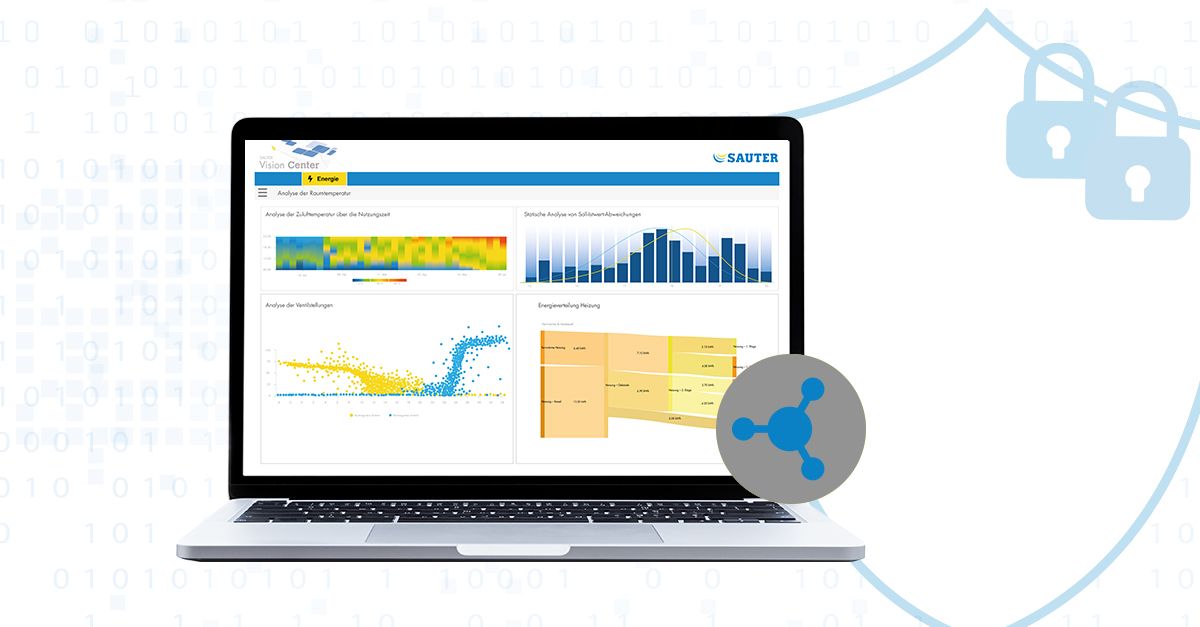 SAUTER Vision Center 8.1: Focus on security and ease of use