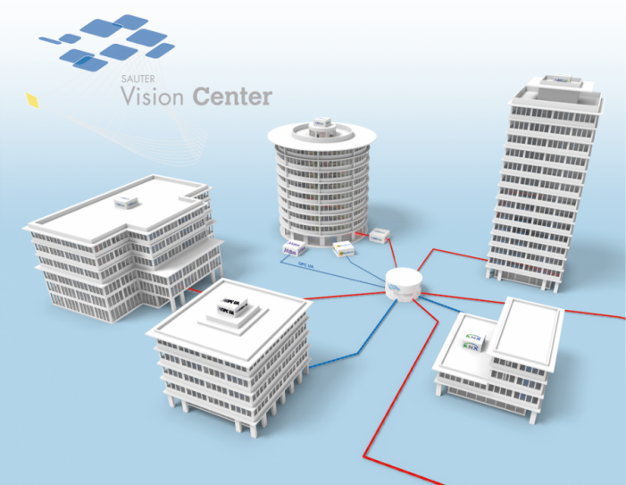 Sauter Vision Center überzeugt mit technologischer Fortschrittlichkeit in der Gebäudeautomation. Das Smart Building wird noch schlauer.