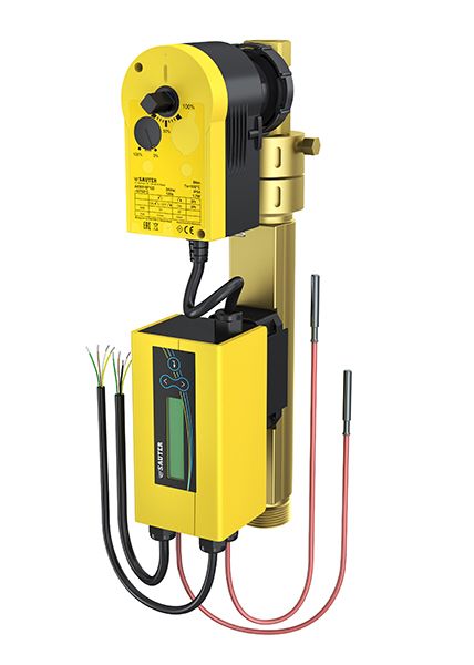 Dynamic Flow Control System With 2 Way Or 3 Way Valve And Energy Monitoring Evalveco Sauter Controls Com