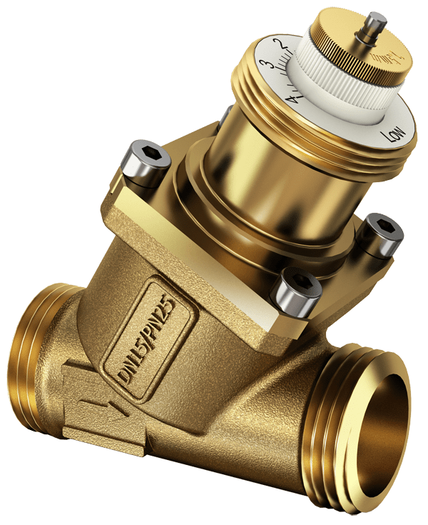 2-Wege-Regelventil für den dynamischen hydraulischen Abgleich, PN 16,  Valveco Flansch - Sauter-Cumulus GmbH