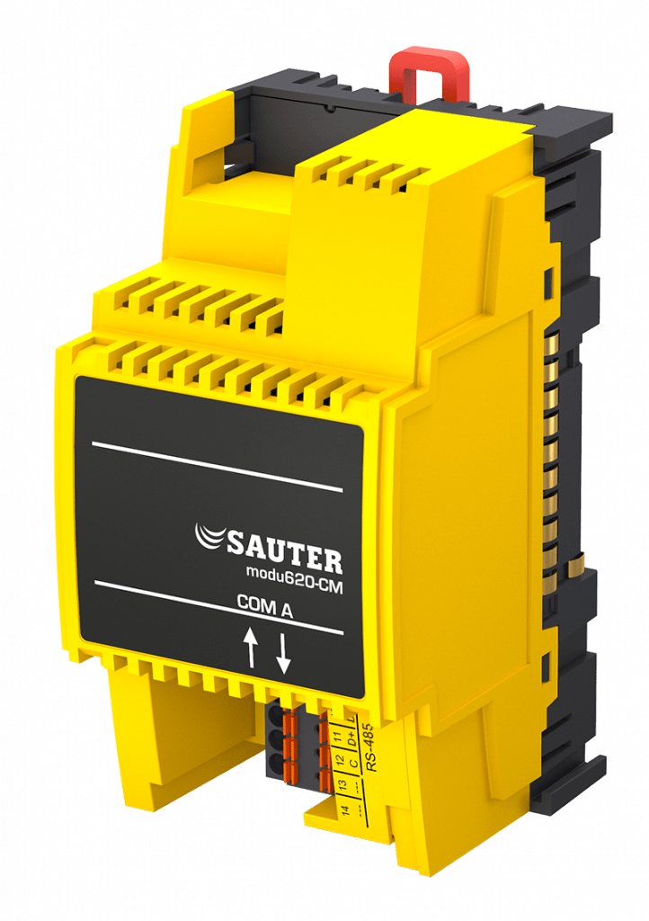 Module Modbus à 4 entrées digitales et 4 sorties relais, avec commande  manuelle